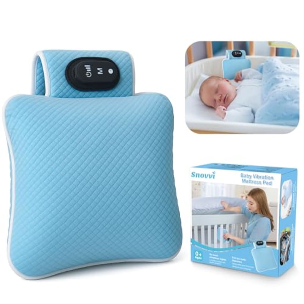Crowned Cuddles Vibrating Matress Pad