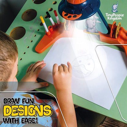 TPKingdom Drawing Projector Scribble Board for kids