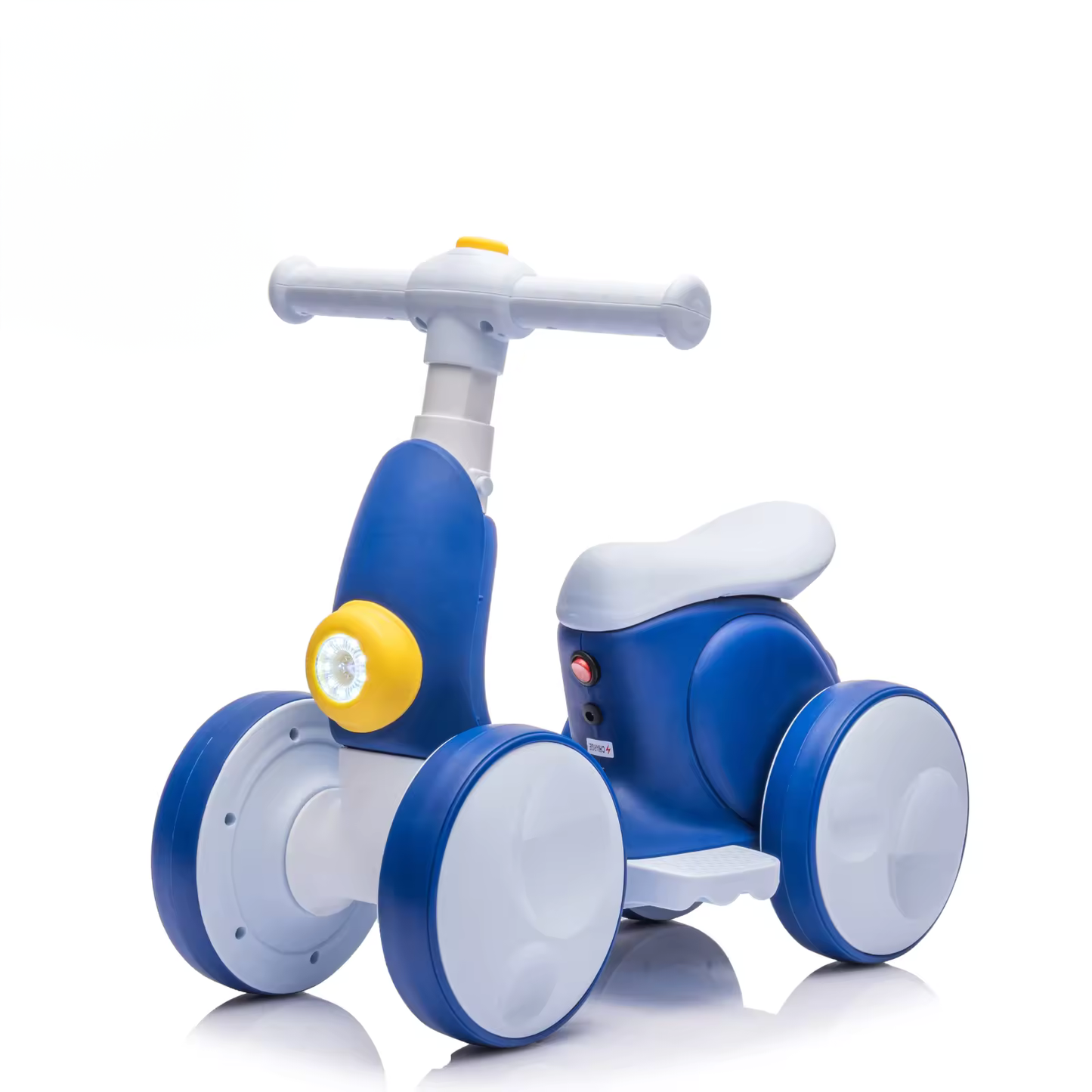 Crowned Cuddles-  Baby Toddler Balance Bike with Bubble Function