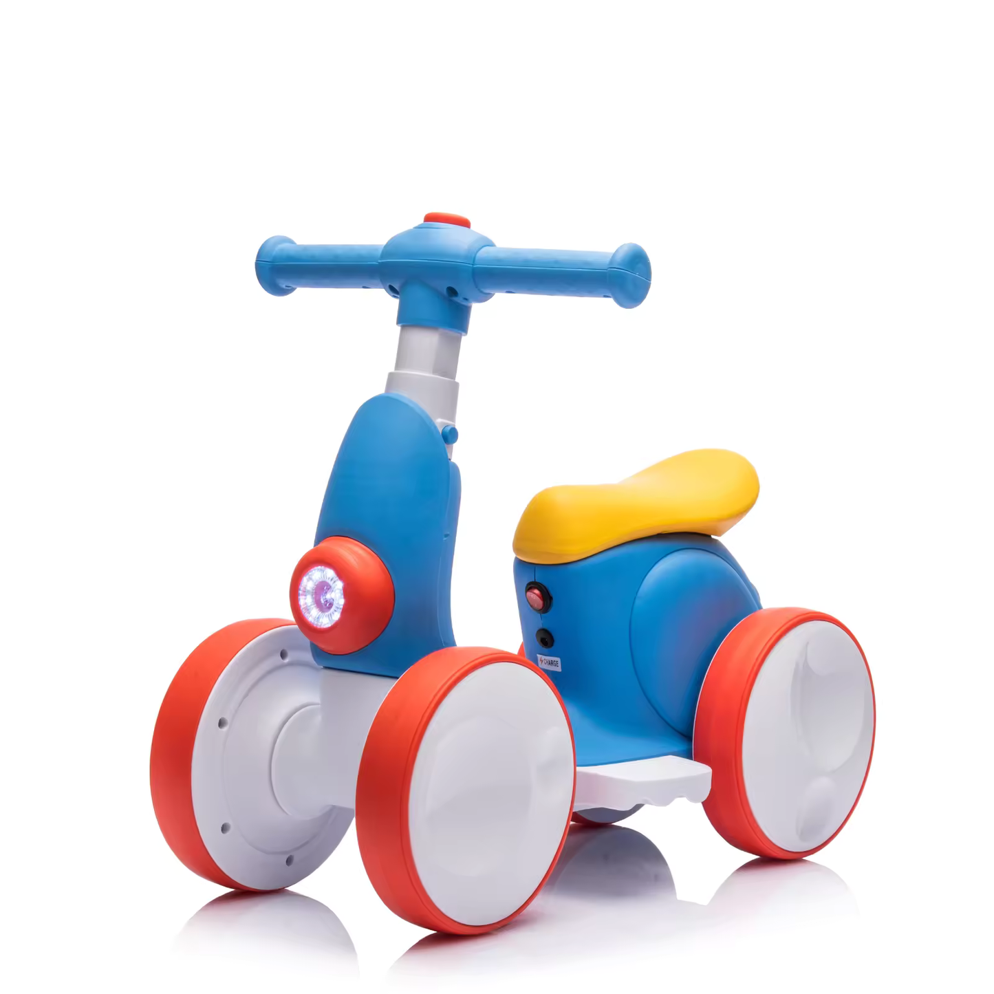 Crowned Cuddles-  Baby Toddler Balance Bike with Bubble Function