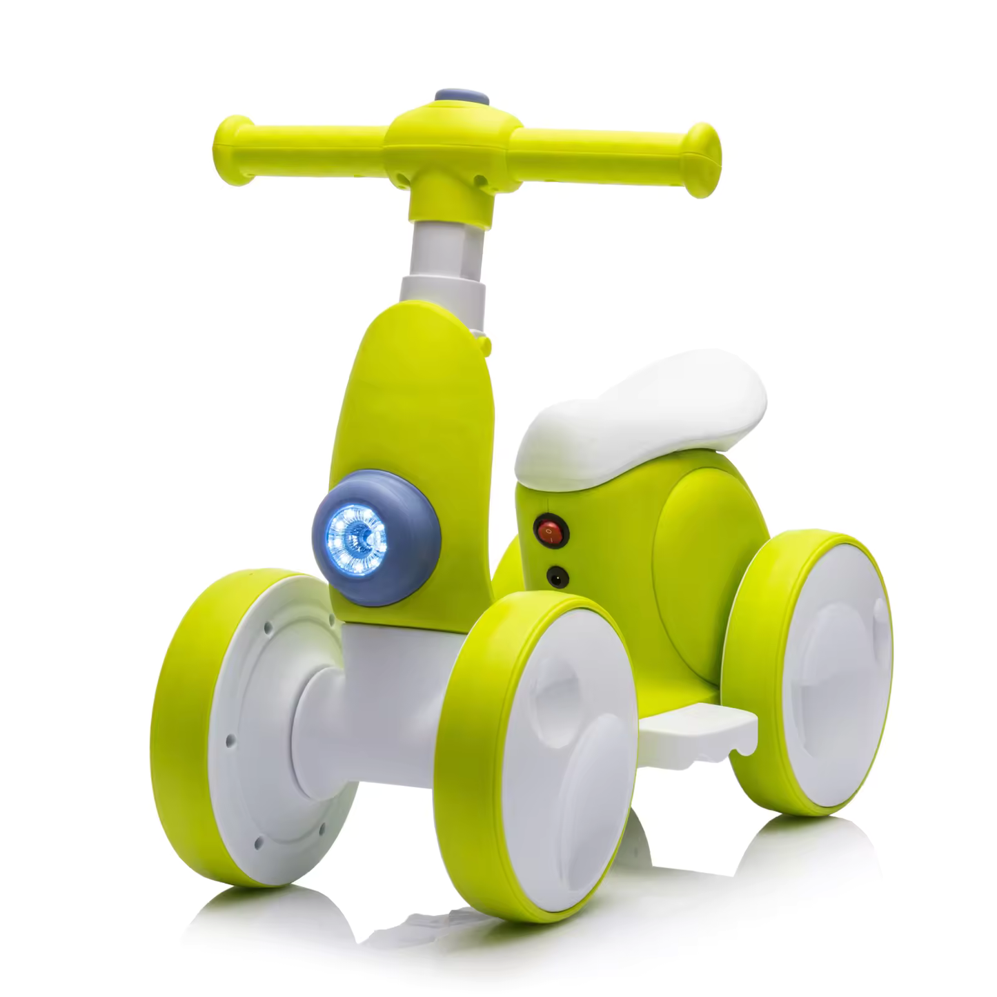 Crowned Cuddles-  Baby Toddler Balance Bike with Bubble Function