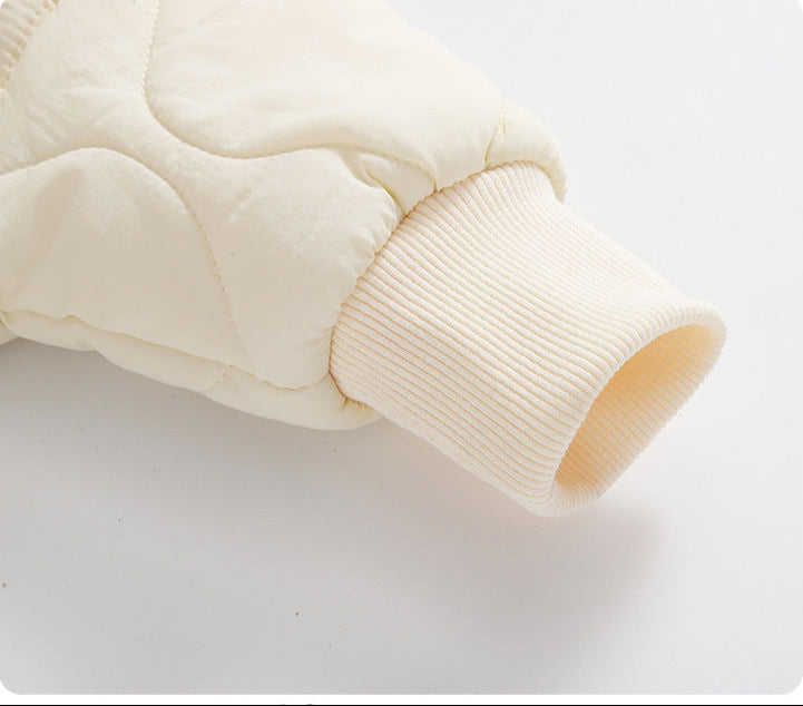 CozyBear™ Ultra-Warm Quilted Baby Jumpsuit – Best Seller!