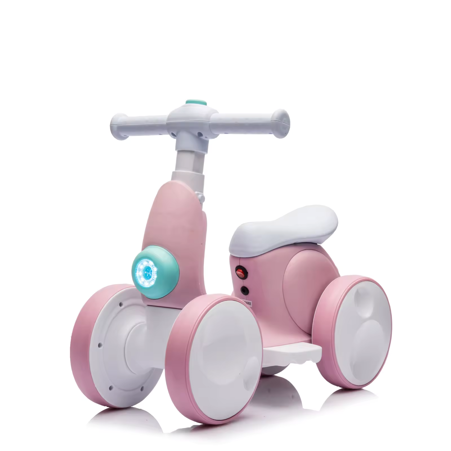 Crowned Cuddles-  Baby Toddler Balance Bike with Bubble Function