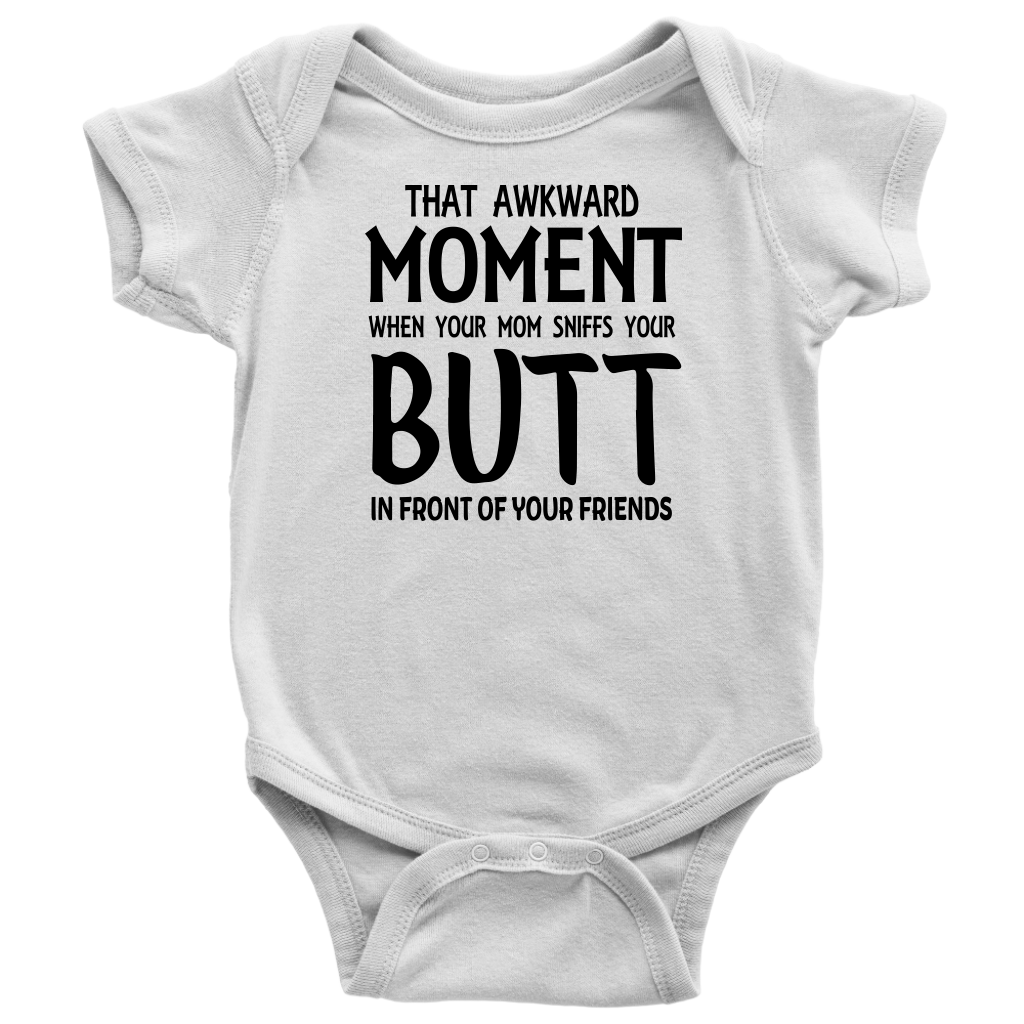 BABY BOY/GIRL "Awkward moment" ONESIE