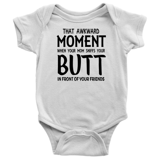 BABY BOY/GIRL "Awkward moment" ONESIE